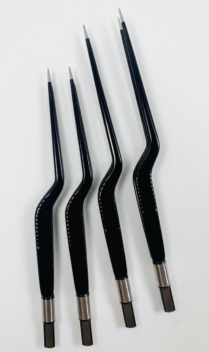 Bayonet European Non-Stick Bipolar Forceps